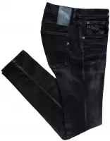 Replay Heren Anbass Hyperflex Jeans zwart maat 36/36