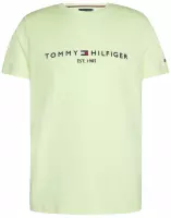 Tommy Hilfiger T-Shirt Logo Geel heren maat XS