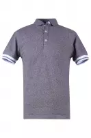 Gentiluomo Heren Polo Blauw km maat M