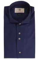 Gentiluomo Heren Shirt Dress Slim Fit Blauw maat 44