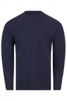 Gentiluomo Heren Pullover Blauw maat XXL