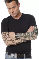 Tattoo arm doodskoppen