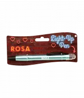Paper Dreams Balpen Light-up Rosa Junior Groen