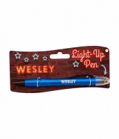 Paper Dreams Light Up Pen Wesley Junior Donkerblauw