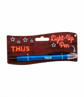 Paper Dreams Light Up Pen Thijs Junior Donkerblauw