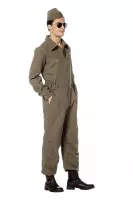 Leger & Oorlog Kostuum | Onderhoudsmonteur Straaljager F16 | Man | Maat 60 | Carnaval kostuum | Verkleedkleding