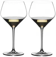 Riedel Witte Wijnglazen Heart To Heart -Chardonnay - 2 Stuks