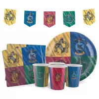 Harry Potter™ Zweinstein verjaardag set - Feestdecoratievoorwerp