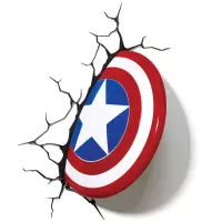 Marvel 3D Light "Captain America Shield"