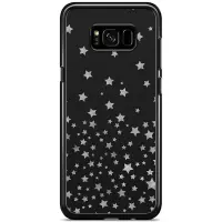 Samsung S8 hoesje - Falling stars | Samsung Galaxy S8 case | Hardcase backcover zwart