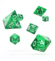 Oakie Doakie Dice RPG 7 Dice Set Speckled Green