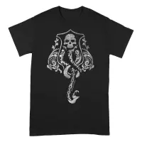 Harry Potter - Dark Mark Crest T-Shirt Zwart