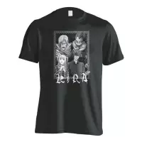 Death Note Fighting Evil- T-shirt Zwart Maat M