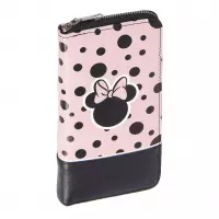 Disney Portemonnee Minnie Mouse 19 X 10 Cm Roze/zwart