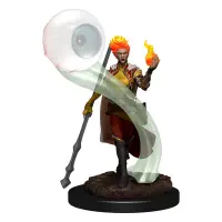 Dungeons and Dragons: Icons of the Realms - Female Fire Genasi Wizard Premium Figure