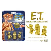E.T. The Extra-Terrestrial Collector's Set Mini Figures 3-Pack Golden Edition
