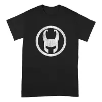 Loki - Loki Icon T-Shirt Zwart