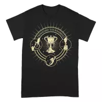 Harry Potter Triwizard Beker T-Shirt Zwart