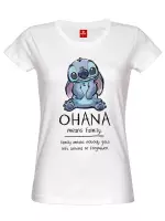 Lilo & Stitch - Ohana Means Family Ladies T-Shirt