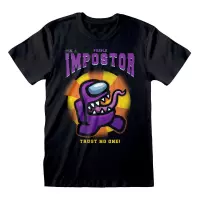 Among Us - Purple Impostor T-Shirt L