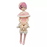 Re:Zero Noodle Stopper PVC Statue Ram Snow Princess 14 cm