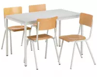 Burostoel.eu model Milaan stapelstoel
