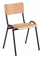 Burostoel.eu model Milaan stapelstoel