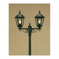 Lantaarnpaal Firenze Marradi groen tuinlamp Konstsmide 7234-600