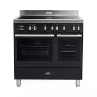 Boretti MFBI902AN Milano inductiefornuis met 2 ovens en Booster kookzones