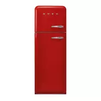 Smeg FAB30LRD5 vrijstaande dubbeldeurs koelkast, linksdraaiend, rood