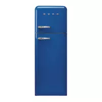 Smeg FAB30RBE5 vrijstaande dubbeldeur koelkast, rechtsdraaiend, blauw