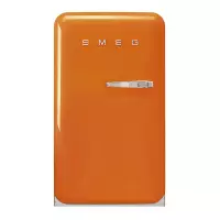 Smeg FAB10LOR5 koelkast met vriesvak, linksdraaiend, oranje