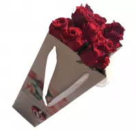 Luxe rozen box | 10 stuks rode rozen | Valentijnsdag | Valentijns cadeau |floratuin.net