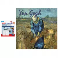 Kunst kalender 2022 Vincent van Gogh 30 cm incl. 2 zelfklevende ophanghaken -  Maandkalenders/jaarkalenders - Wandkalenders
