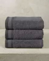 De Witte Lietaer handdoek Excellence 50x100 dark grey
