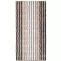 Cawö Cawö Noblesse Seasons Badhanddoek Streifen - sand - 80x150