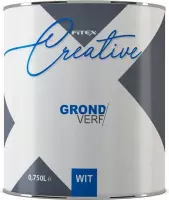 Fitex - Creative Grondverf - Wit - 750 ml