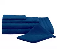 Kleine Wolke Royal handdoek 50x100 cm, atlantisch blauw
