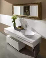 Villeroy & Boch Loop & Friends opzetwastafel ovaal m. bevestiging en plug m. keramische afdekking 58.5x38cm z. overloop ceramic+ pergamon