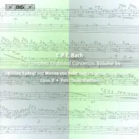 Miklós Spanyi, Menno Van Delft, Opus X Ensemble - C.P.E. Bach: Complete Keyboard Concertos, Volume 16 (CD)