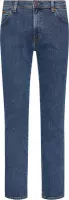 Wrangler  Jeans - Texas Slim Stonewash Blauw (Maat: 34/36)