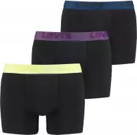 Levi's 3-pack boxershorts brief premium - geel/paars/blauw
