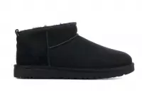 UGG Vrouwen Suède       Enkellaarsjes / Laarzen / Damesschoenen 1116109 - Zwart - Maat 42