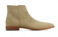 Giuseppe Maurizio Mannen Suède       Enkellaarsjes / Laarzen / Herenschoenen G3024 - Beige - Maat 42