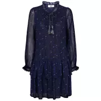 Moliin Dames Jurk / Dames kleding - Gabriella - Blauw  - Maat M