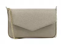 Guglielmo Rotta    Clutch Dames / Handtas - Leer - B818LD - Goud