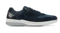 Waldlaufer Sneakers Heren - Lage sneakers / Herenschoenen - Leer - 654001 - Blauw - Maat 41