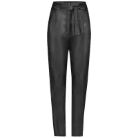 Ibana  Broek Dames - Pantalon / Dameskleding - Paula stretch - Zwart - Maat L