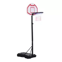 Basketbal korf op paal 205/250cm hoog Basketbalpaal
