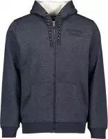 Blue Seven heren sweatvest donkerblauw - maat XL